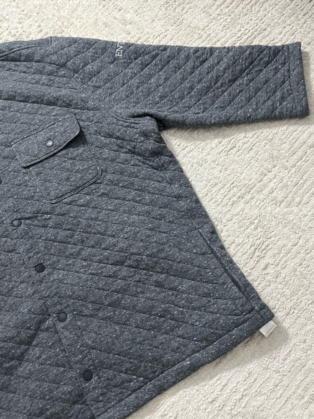 Faherty Epic Quilted Shirt Jacket - Embroidered - Picture 3 of 11